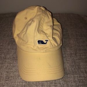 Yellow Vineyard Vines baseball cap
